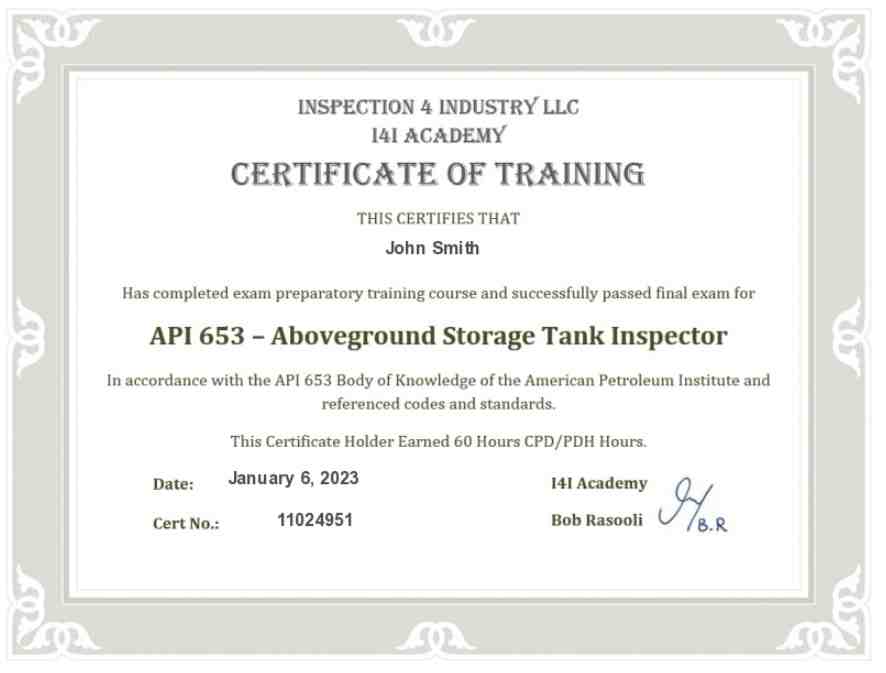 API and ASME Online Training Blog